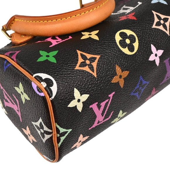 Louis Vuitton Multicolor Mini Speedy Handbag M92644 TH1013 195466 - Picture 3 of 8